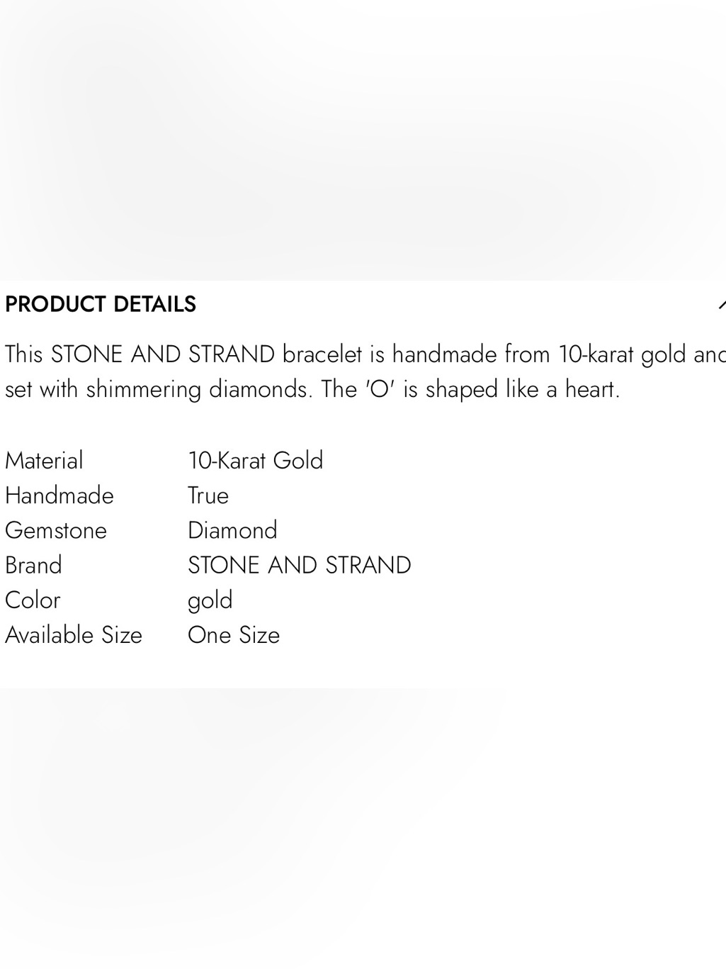 Nwt Stone And Strand “Mom” 10k Bracelet — image 5 of 8